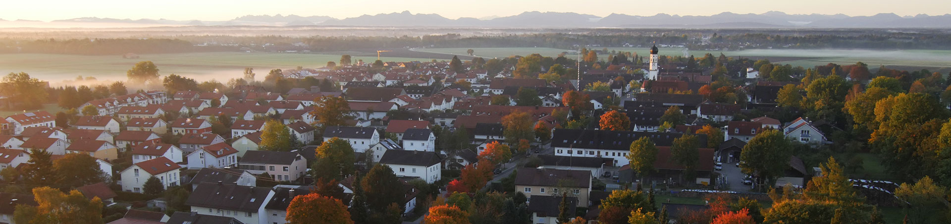 Panorama von Hohenbrunn